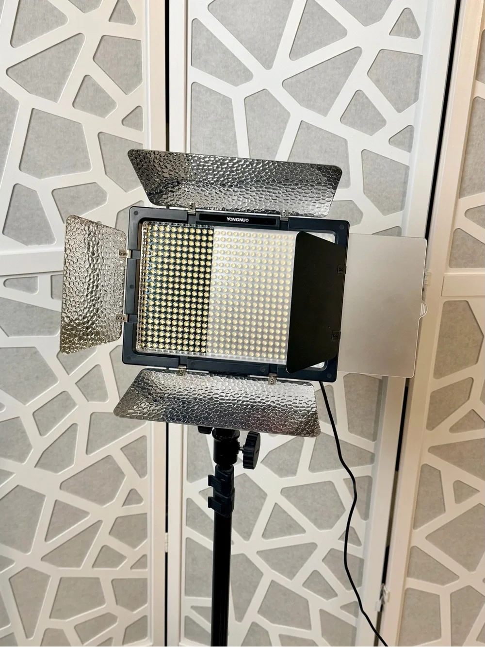 YONGNUO YN600L II LED Video Light + Stand & Power Cord